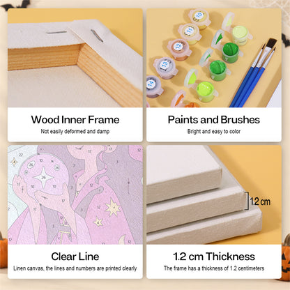Mystical Witches and Wizards mini paint by numbers – image 9