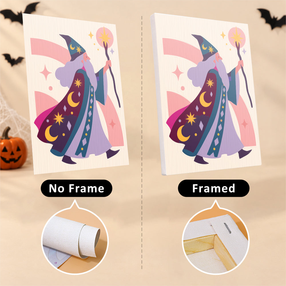 Mystical Witches and Wizards mini paint by numbers – image 13