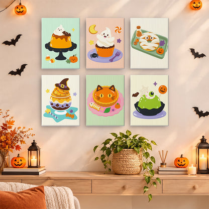 Ghost Pudding and Mummy Toast mini paint by numbers – image 14