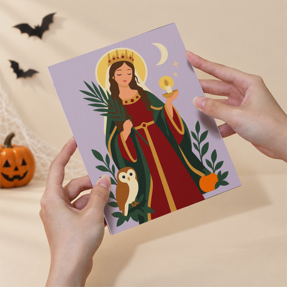 All Hallows Saints and Black Cats mini paint by numbers – image 6