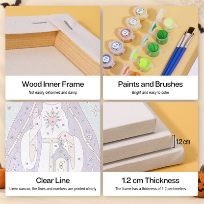 All Hallows Saints and Black Cats mini paint by numbers – image 9