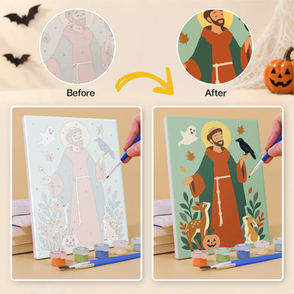 All Hallows Saints and Black Cats mini paint by numbers – image 10