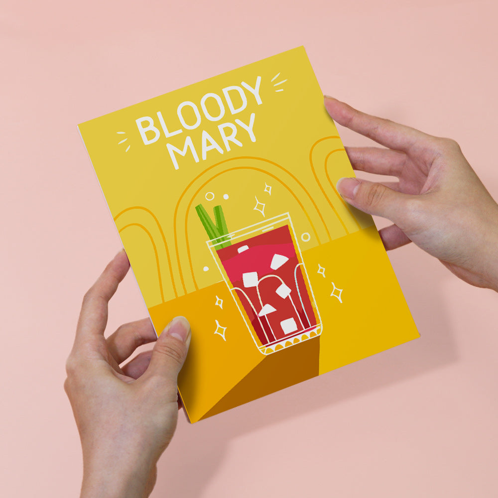 Colorful Cocktail Posters mini paint by numbers – image 6