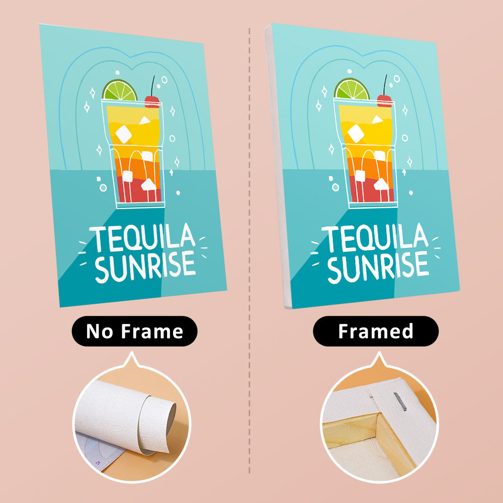 Colorful Cocktail Posters mini paint by numbers – image 15