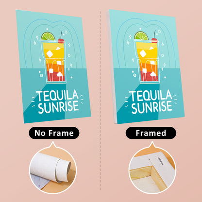 Colorful Cocktail Posters mini paint by numbers – image 15