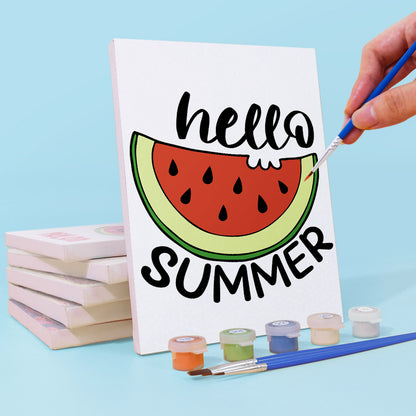Watermelon Summer mini paint by numbers – image 3