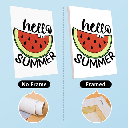 Watermelon Summer mini paint by numbers – image 16
