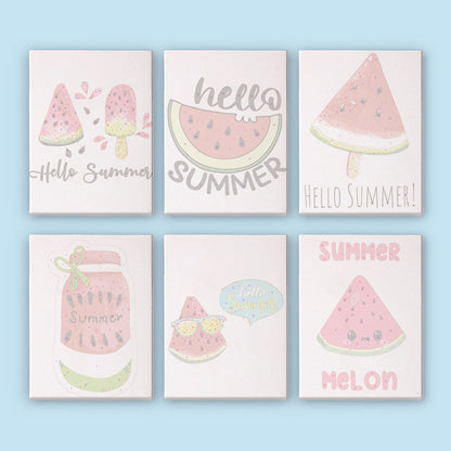 Watermelon Summer mini paint by numbers – image 28