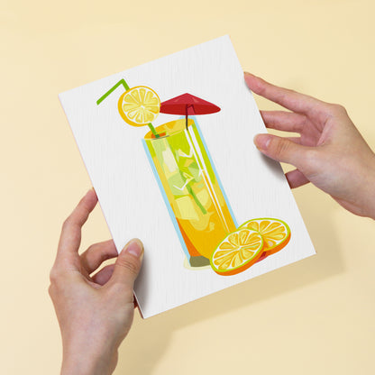 Fresh Fruit Drinks mini paint by numbers – image 6