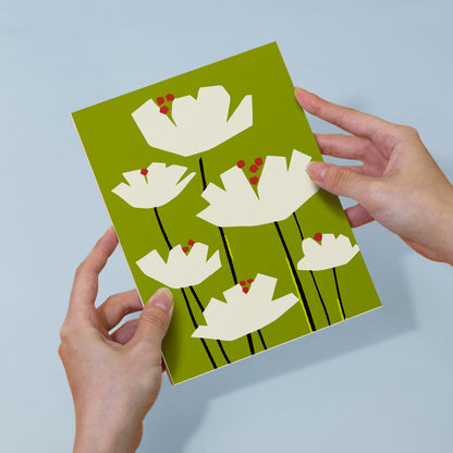 Colorful Botanical Silhouettes mini paint by numbers – image 6