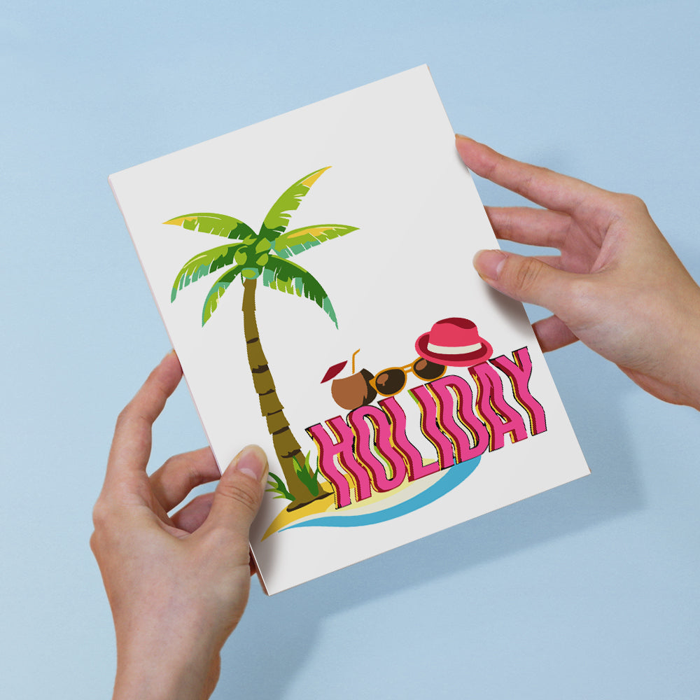Sunset Palms and Surf Van mini paint by numbers – image 7