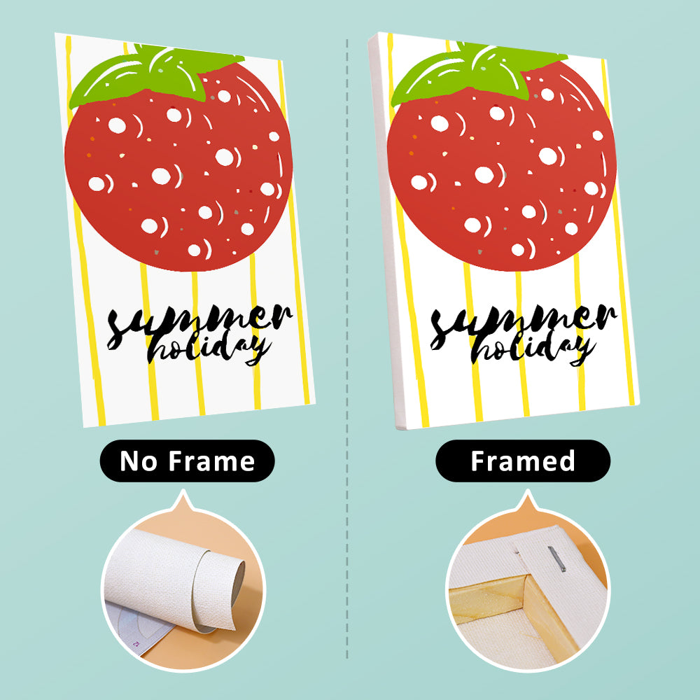 Citrus and Melon Summer Script mini paint by numbers – image 13