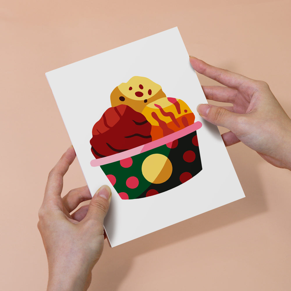 Ice Cream Sundaes mini paint by numbers – image 6