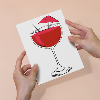 Bright Cocktail Glasses mini paint by numbers – image 6