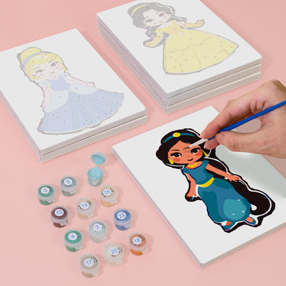 Fairy Tale Princesses mini paint by numbers – image 4