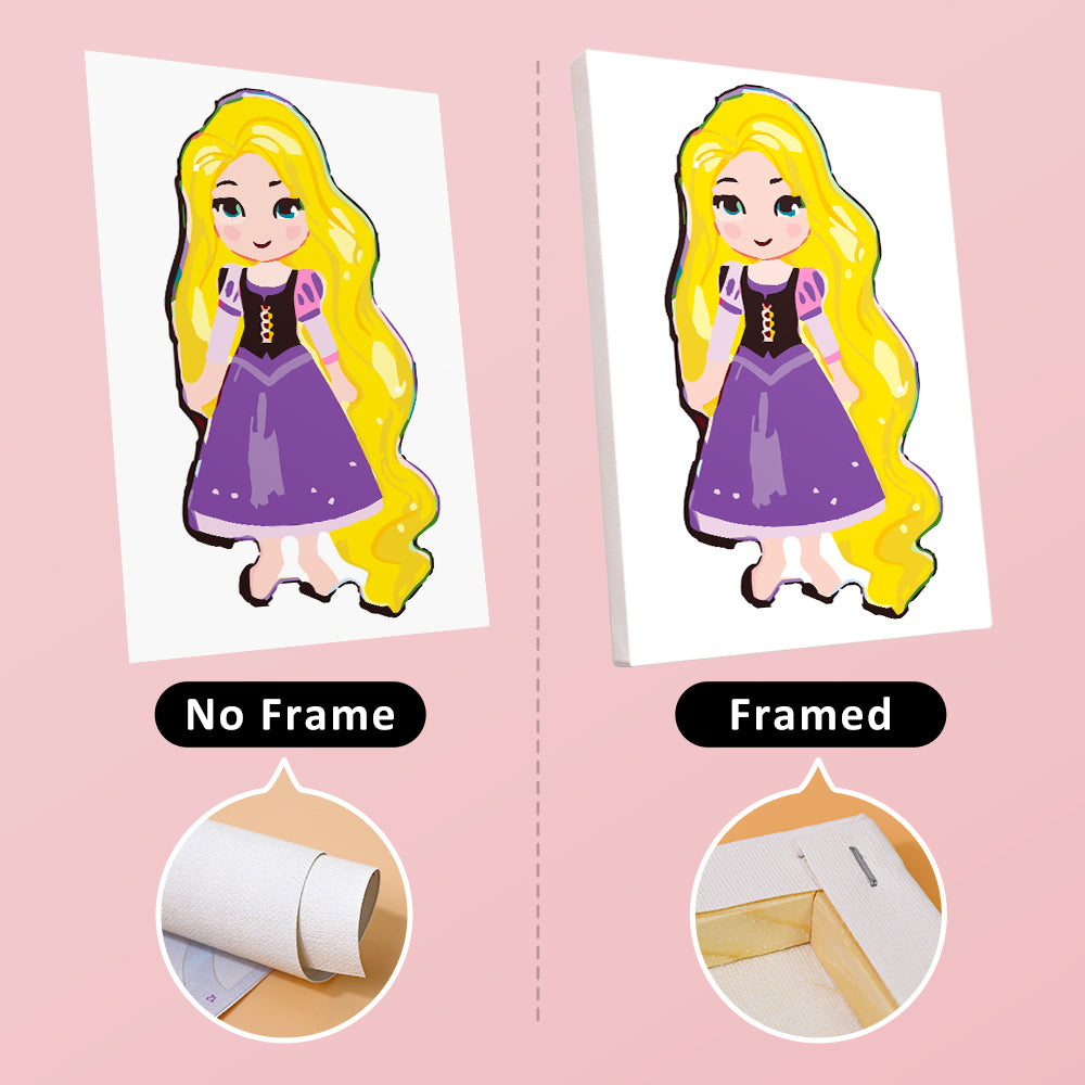 Fairy Tale Princesses mini paint by numbers – image 13