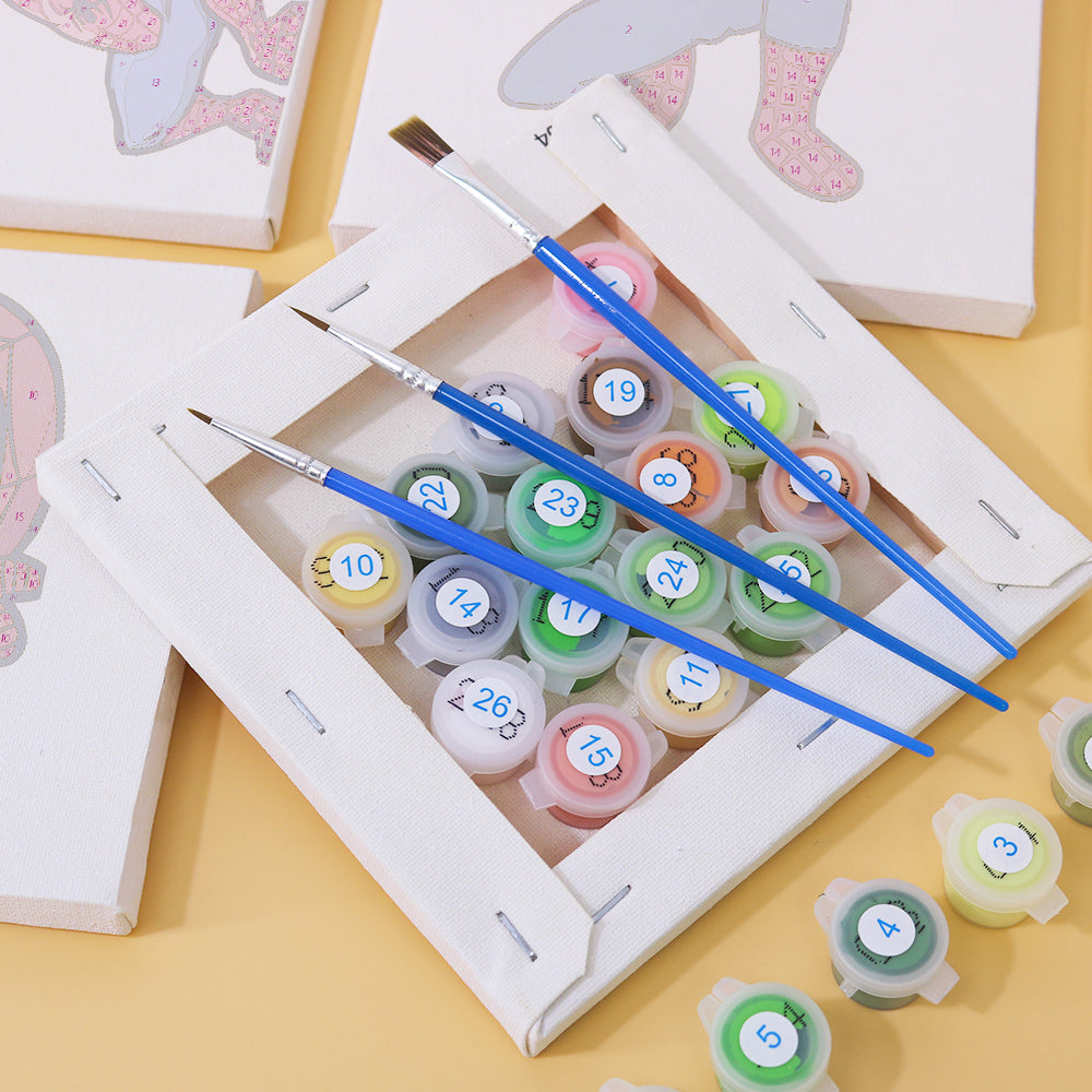 Web Slinging Superhero mini paint by numbers – image 2