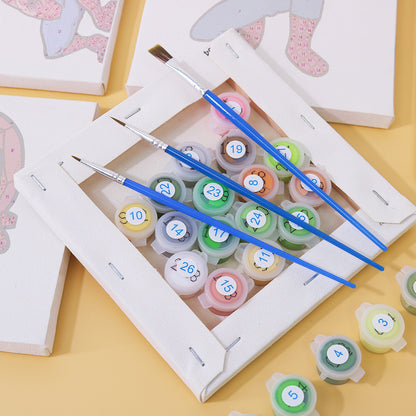 Web Slinging Superhero mini paint by numbers – image 2