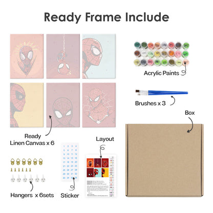 Web Hero Portraits mini paint by numbers – image 20