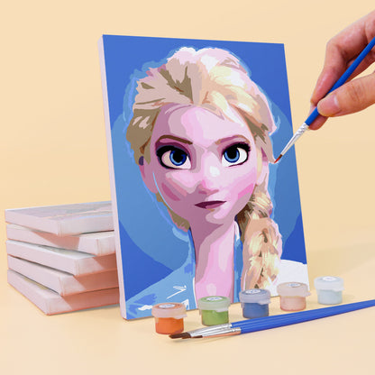 Ice Princess Sisters mini paint by numbers – image 6