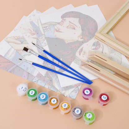 Ice Princess Sister Moments mini paint by numbers – image 14