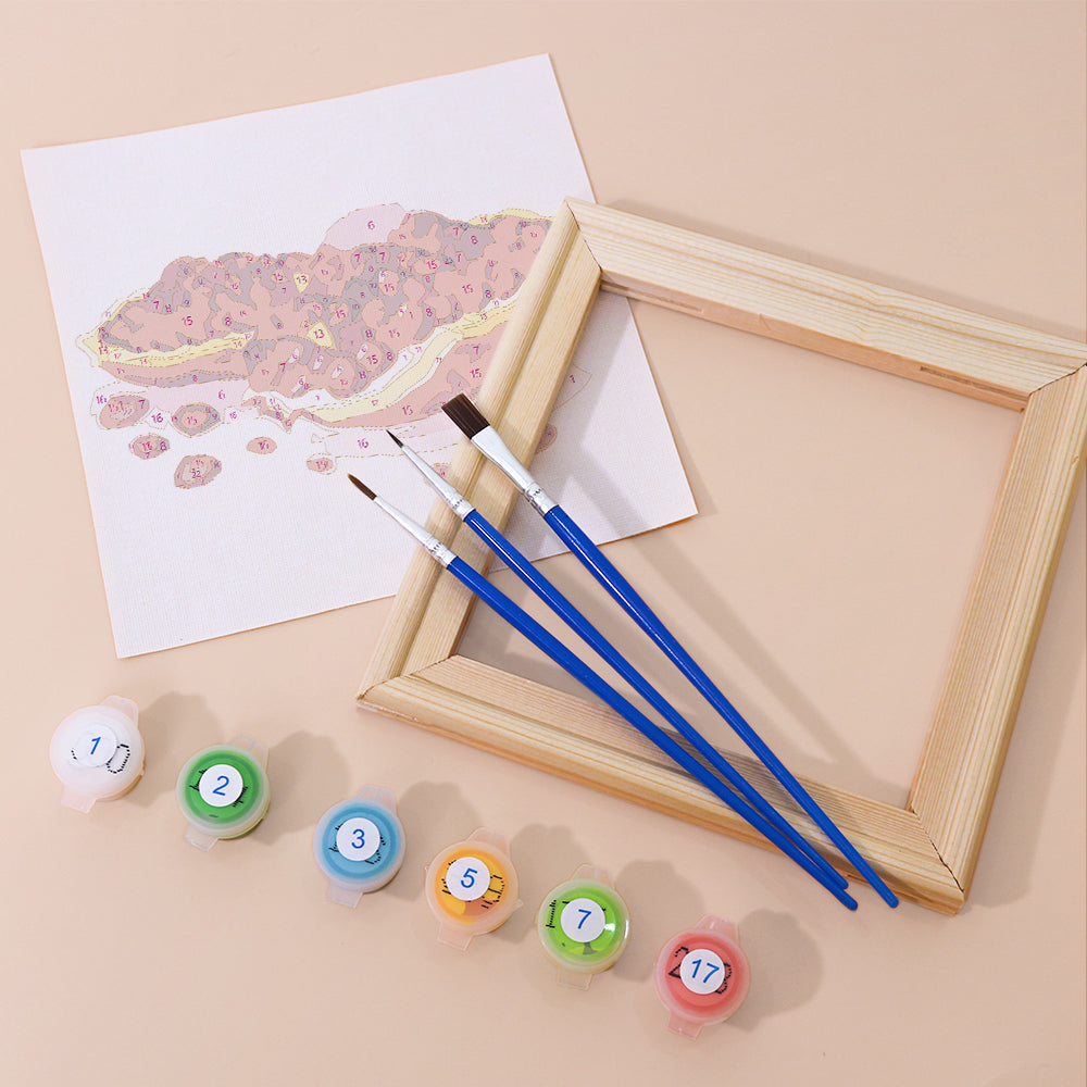 Fruit and Vegetable mini paint by numbers – image 11