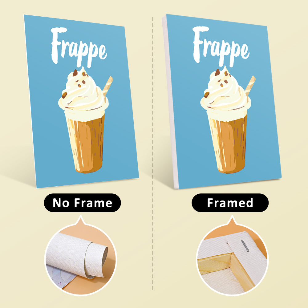 Cappuccino to Mocha Café Prints mini paint by numbers – image 13
