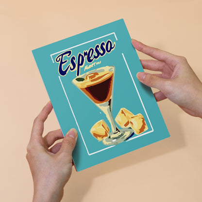 Retro Cocktail Menu mini paint by numbers – image 6