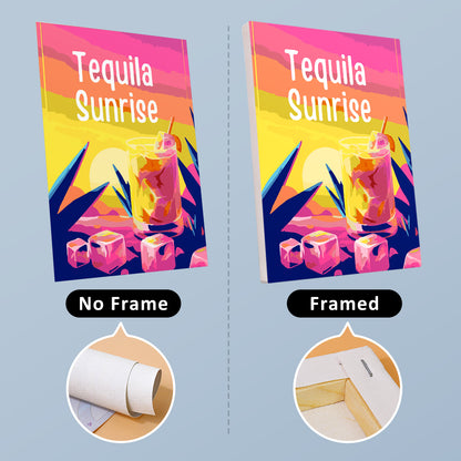 Colorful Cocktail Menu mini paint by numbers – image 13