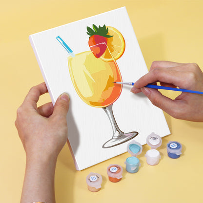 Mojito, Sangria and Blue Lagoon mini paint by numbers – image 5