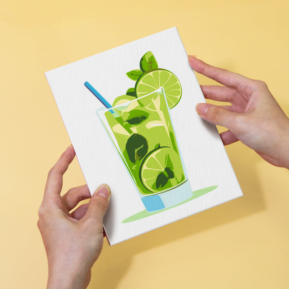 Mojito, Sangria and Blue Lagoon mini paint by numbers – image 6
