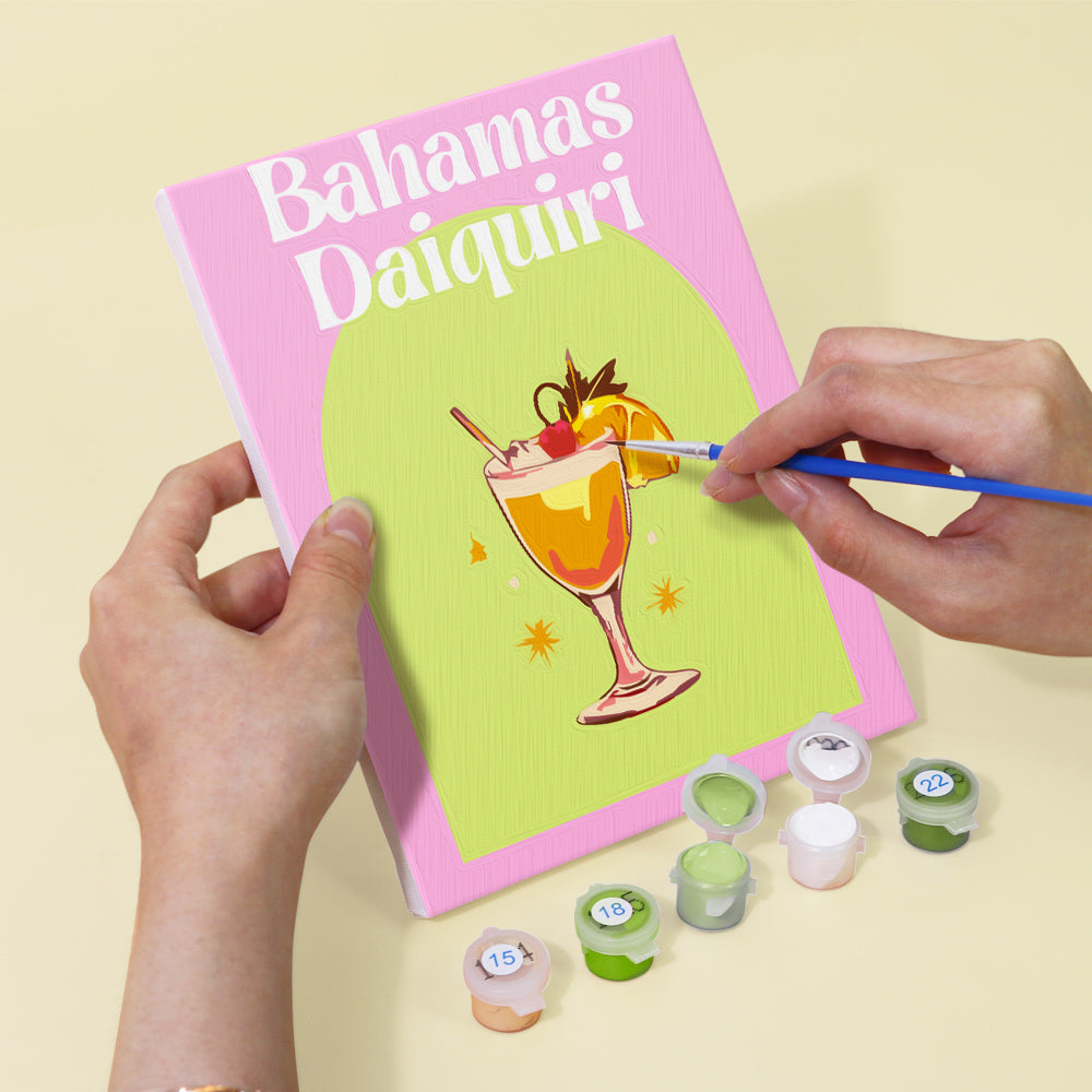 Classic Cocktail Menu mini paint by numbers – image 5