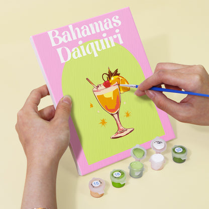 Classic Cocktail Menu mini paint by numbers – image 5