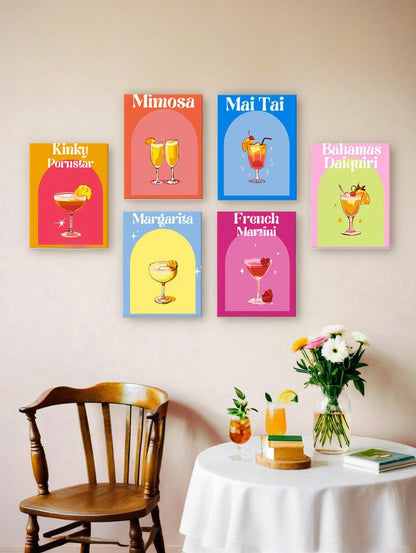 Classic Cocktail Menu mini paint by numbers – image 7