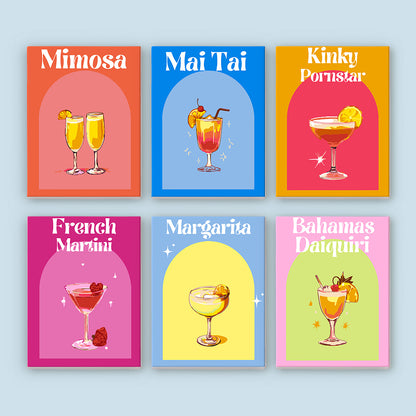Classic Cocktail Menu mini paint by numbers – image 8