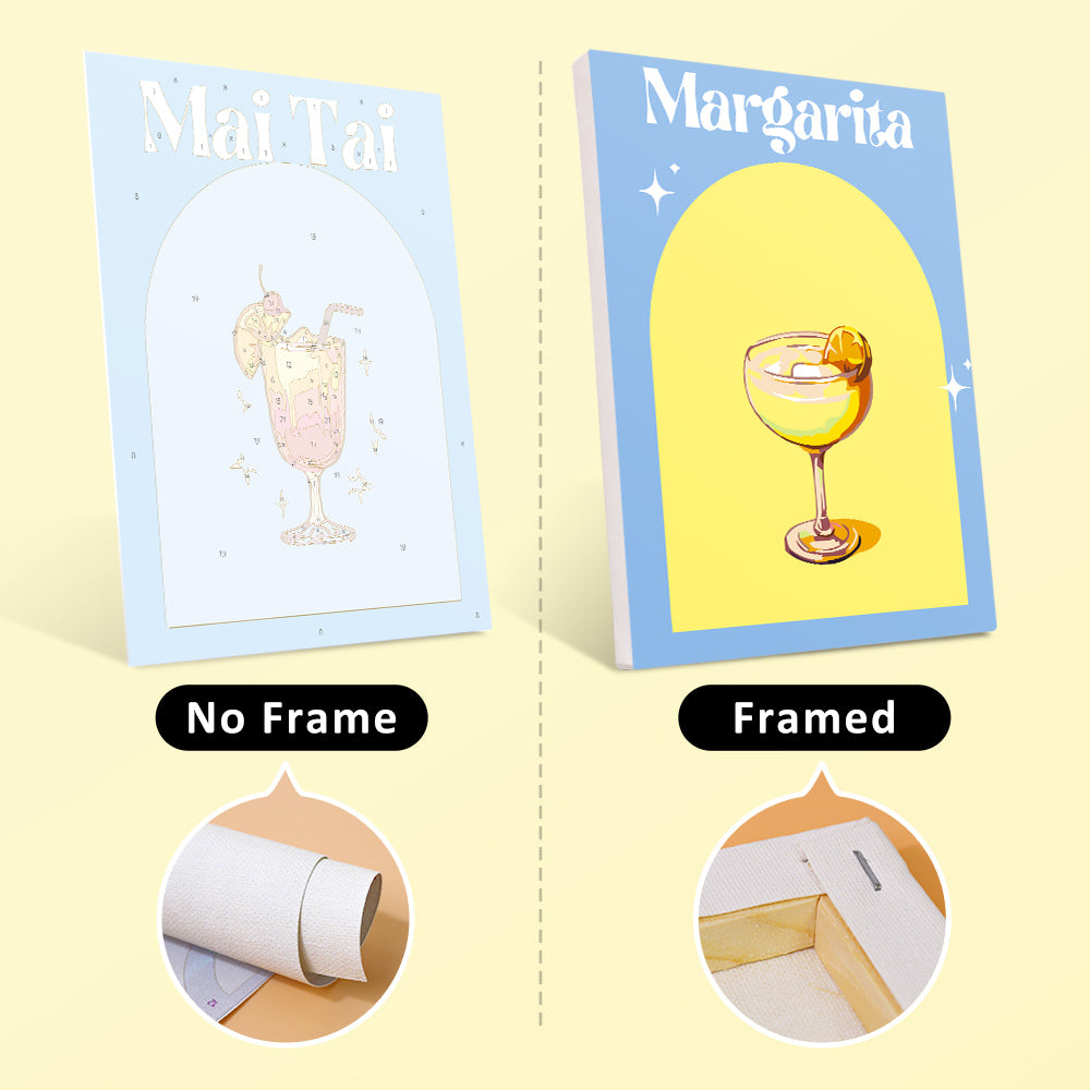 Classic Cocktail Menu mini paint by numbers – image 14