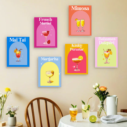 Classic Cocktail Menu mini paint by numbers – image 16