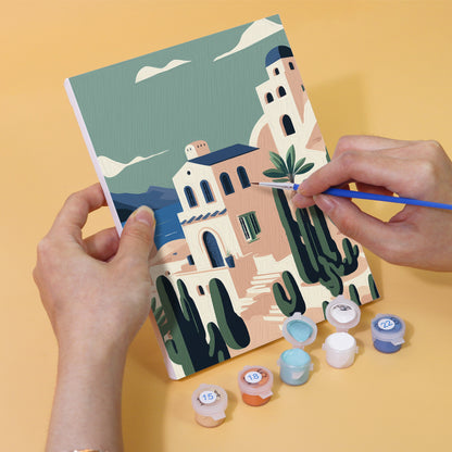 Landmark Architecture Collection mini paint by numbers – image 6