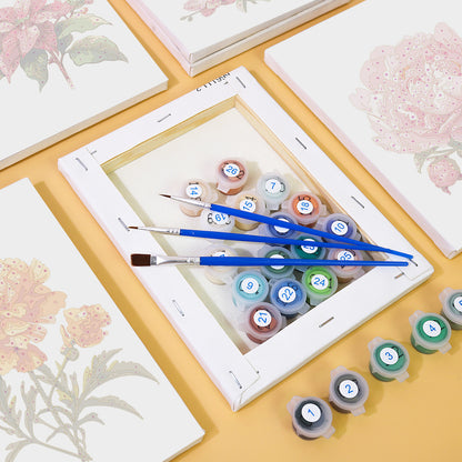 Classic Garden Flowers mini paint by numbers – image 8