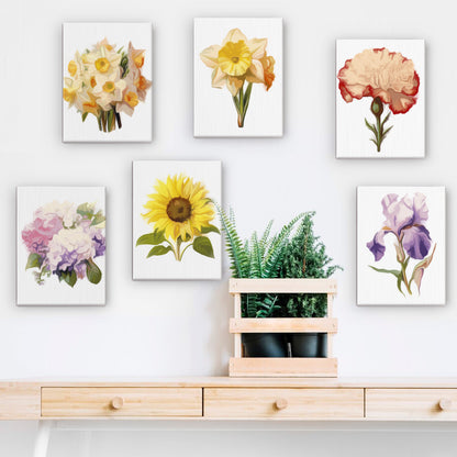 Favorite Garden Flowers mini paint by numbers – image 12