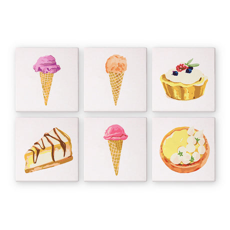 Ice Cream and Dessert Favorites mini paint by numbers – image 6
