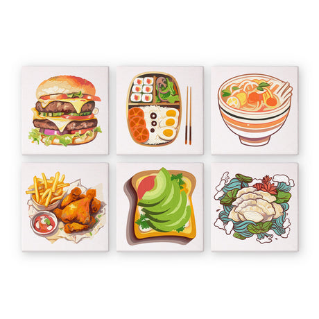 Favorite Foods and Comfort Meals mini paint by numbers – image 7