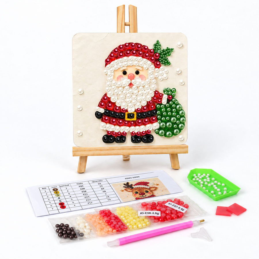 Pearl painting easel kit contents