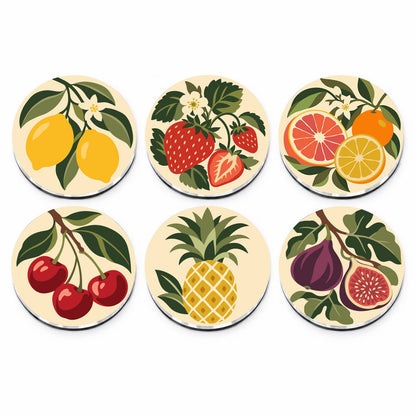 Fresh Fruit and Foliage (Fridge Magnets)