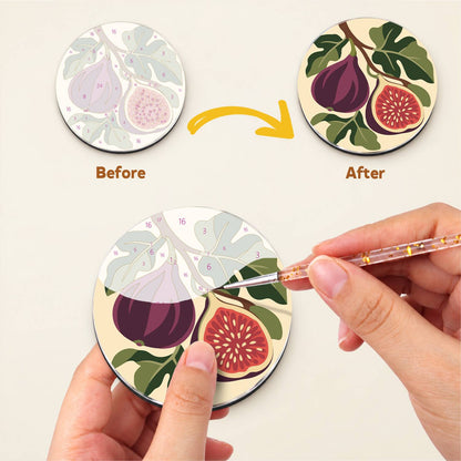 Fresh Fruit and Foliage (Fridge Magnets)