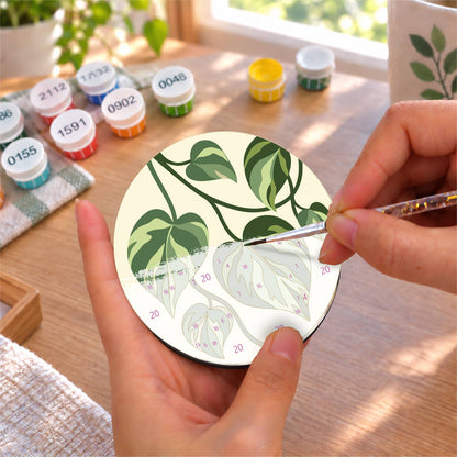 Lush Green Leaves (Fridge Magnets)