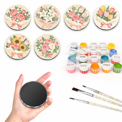 Delicate Floral Bouquets (Fridge Magnets)