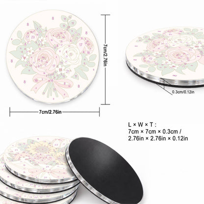 Delicate Floral Bouquets (Fridge Magnets)