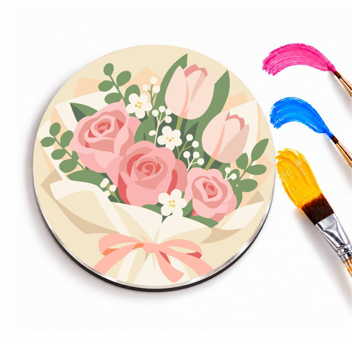 Delicate Floral Bouquets (Fridge Magnets)