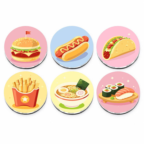 Fast Food Favourites (Fridge Magnets)
